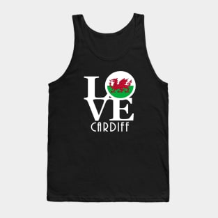 LOVE Cardiff Wales Tank Top